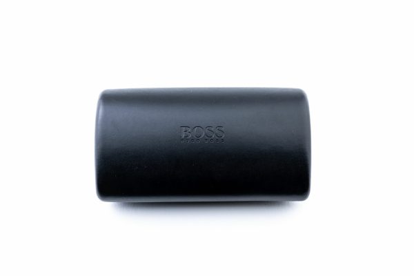 Hugo Boss etui / futerał skórzane + ściereczka - obrazek 2