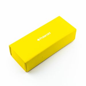 Polaroid etui / futerał / żółte + woreczek